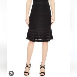 Sandro Paris Aloha skirt, black NWT, size Sandro 2, US S/6